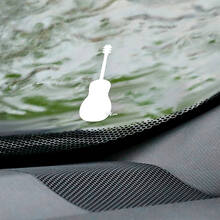 Gitarren Jeep Wrangler Windschutzscheibe Easter Egg Ecken Aufkleber - Individuelle Vinylgrafik 2
 2