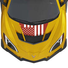 US-Flaggen-Motorhaubenaufkleber für Chevrolet Corvette ZR1_2
