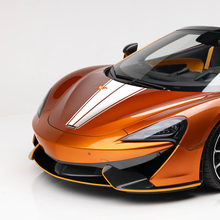 McLaren 570S Zentrale Motorhaubenstreifen Grafik Vinyl Aufkleber Sticker
 2