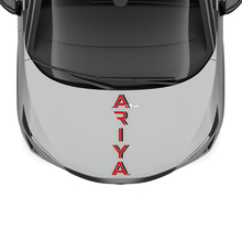 Motorhaube mit zweifarbigen Streifen Racing Grafik Aufkleber für Nissan ARIYA
 3
