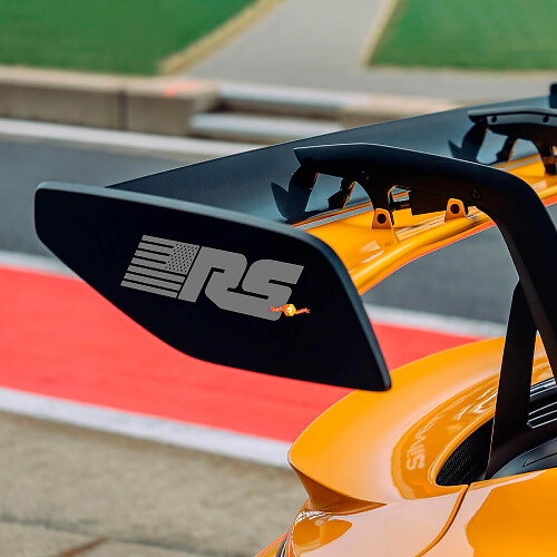 USA-Flagge RS Heckspoiler Vinyl-Aufkleber Paar für Porsche GT3 RS