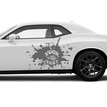 Super Bee Türen Vinyl-Aufkleber Kit für Dodge Challenger_2