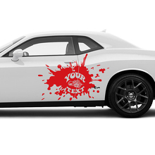 Super Bee Türen Vinyl-Aufkleber Kit für Dodge Challenger_3