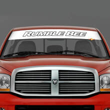 Frontscheibe Rumble Bee Banner Vinyl Aufkleber für Dodge RAM
 2