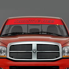 Frontscheibe Rumble Bee Banner Vinyl Aufkleber für Dodge RAM
 3