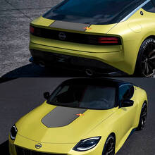 Nissan Legende Z Edition Motorhauben-Aufkleber Dekor Vinyl Grafik-Set 2 Farben
 3