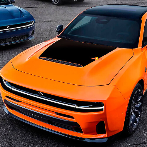 Sixpack Motorhaubenfolierung Vinylaufkleber für Dodge Charger Daytona