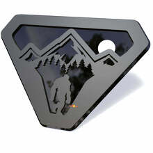 Mountain Sasquatch Bigfoot 3D Kotflügel Abzeichen Emblem_5