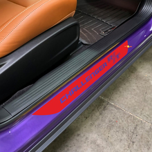 RT Dodge Challenger Vinyl Türschweller-Aufkleber
 3