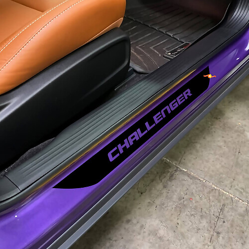 Dodge Challenger Vinyl Türschwellenaufkleber
