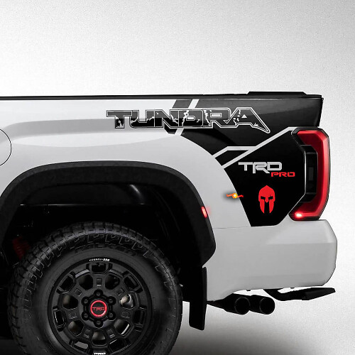 Tundra power truck Style Gladiator Bettseiten-Aufkleber für Toyota Tundra TRD PRO
