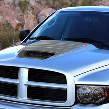 Motorhaube Strobe Rumble Bee Limited Edition Vinyl Aufkleber für Dodge RAM 1500
 2
