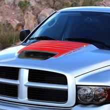 Motorhaube Strobe Rumble Bee Limited Edition Vinyl Aufkleber für Dodge RAM 1500
 3