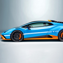 Seitenstreifen Vinyl Aufkleber Grafiken für Lamborghini STO
 2
