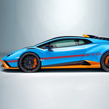Seitenstreifen Vinyl Aufkleber Grafiken für Lamborghini STO
 3