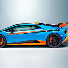 Türseiten-Streifen Vinyl-Dekor Aufkleber Grafiken für Lamborghini STO 3