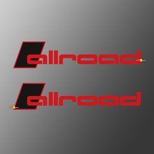 Bremssattel Audi Allroad Aufkleber Seitentüren Sticker Decals
 2