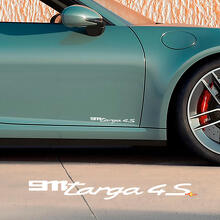 Seitentüren Aufkleber für Porsche 911 Targa 4S 2026
 2