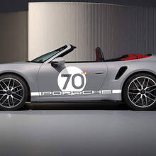 Seiten-Kit Grafik Spirit 70 Aufkleber für Porsche 911
 2