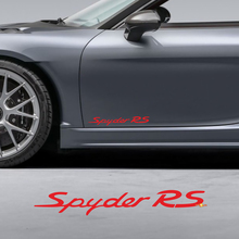 Seitentür Aufkleber für Porsche 718 Cayman Spyder RS
 3