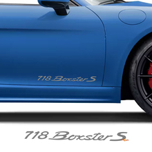 Seitentüren Aufkleber für Porsche 718 Boxster S
 2