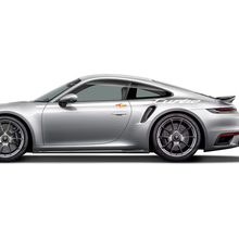 Seiten-TURBO-Streifen-Kit Grafik-Aufkleber für Porsche 911 Turbo S 992.2
 2