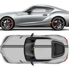 Racing-Stripes-Komplettset Vinyl-Aufkleber für Toyota Supra 2020-2026_2