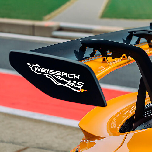 Weissach RS Spoiler Aufkleber für Porsche 992
