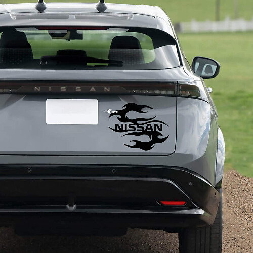 Hintere Dragon Racing Grafik Aufkleber für Nissan ARIYA
