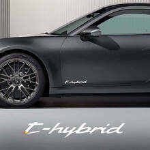 T-Hybrid Seitentür Aufkleber für Porsche 911 Turbo S T-Hybrid
 2