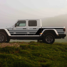 Seiten Retro Vintage Streifen Aufkleber Grafik Vinyl für Jeep Gladiator
 2