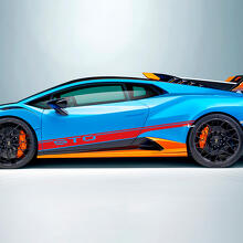 STO Streifen Seitenaufkleber Vinyl Aufkleber Grafiken für Lamborghini STO
 3