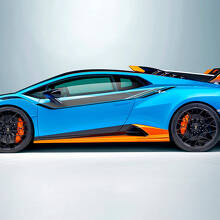 Rennstreifen Seiten-Vinyl-Aufklebergrafiken für Lamborghini STO
 2