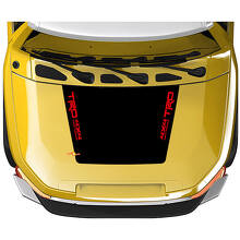 Verkleidung Motorhaube Blackout TRD Offroad Aufkleber für Toyota FJ Cruiser
 2