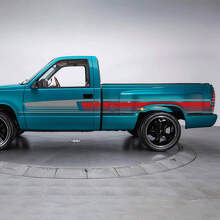 1993 Chevrolet Classic Seiten- & Heckklappenstreifen Aufkleber-Set
 3