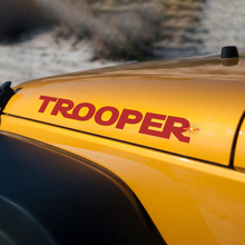 Trooper Motorhauben-Aufkleber für Jeep Wrangler
 3