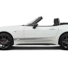 Racing Seitenstreifen Vinyl-Aufkleber-Kit für Fiat 124 Spider Abarth_3