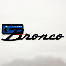 Bronco Badlands Yeti Sasquatch Bigfoot Kotflügelabzeichen Heckklappenemblem 3D-Abzeichen Schwarz vs Blau
 4