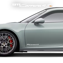 2x Porsche Porsche 911 Carrera 4G Signature Seitentür Aufkleber Sticker
 2