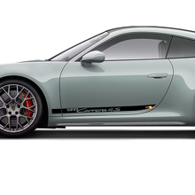 Seitenverkleidungsgrafik Aufkleber für Porsche 911 Carrera 4S
 4