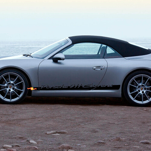 Seiten 911 Türen Streifen Kit Aufkleber für Porsche 911 Carrera
