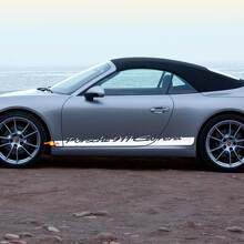 Seiten 911 Türen Streifen Kit Aufkleber für Porsche 911 Carrera
 2