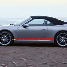 Seiten 911 Türen Streifen Kit Aufkleber für Porsche 911 Carrera
 3