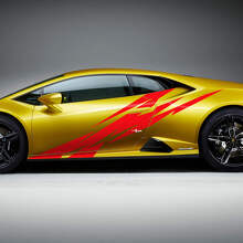 Seitengrafiken Racing Vinyl Aufkleber Grafiken für Lamborghini Huracan Evo
 3