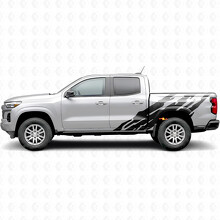 Gezackte Tür- und Seitenwand-Vinylstreifen für Chevrolet Colorado 3. Generation 2023-2026_2