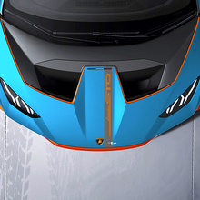 Motorhaubenstreifen Racing Vinyl Aufkleber Grafiken für Lamborghini STO
 2