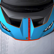 Motorhaubenstreifen Racing Vinyl Aufkleber Grafiken für Lamborghini STO
 3