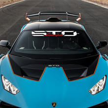 STO Windschutzscheibe Racing Vinyl Aufkleber Grafiken für Lamborghini STO
 3