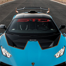 Frontscheibe STO Logo Lambo Vinyl Aufkleber Grafiken für Lamborghini STO 2
 3