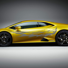 Seiten-Grafiken Racing Vinyl Aufkleber Grafiken für Lamborghini Huracan Evo
 2
